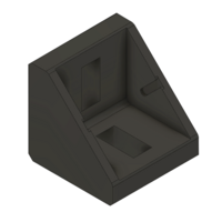 MODULAR SOLUTIONS ELITE ALUMINUM GUSSET BRACKET&lt;BR&gt;45MM X 45MM ANGLE W/HARDWARE